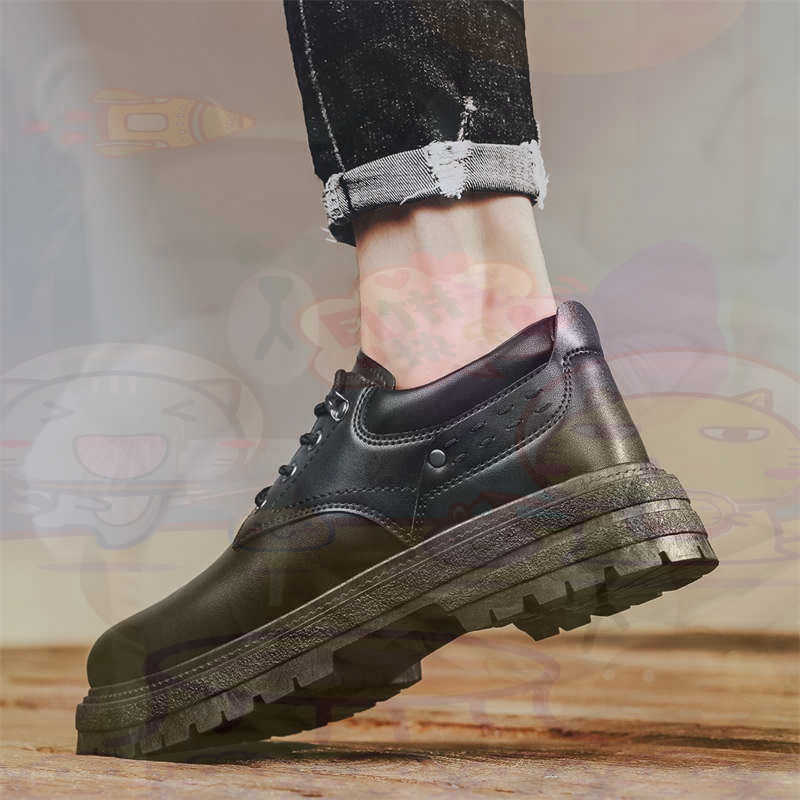 Tech Accessories Board - Donker natuurlijk leer Mode-sneakers Tennis Herensneakers