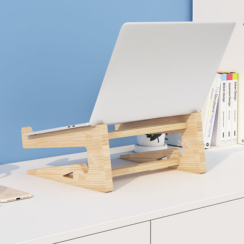 Laptop Stand Bamboo - Laptop Stand Voor Macbook Pro Notebook
