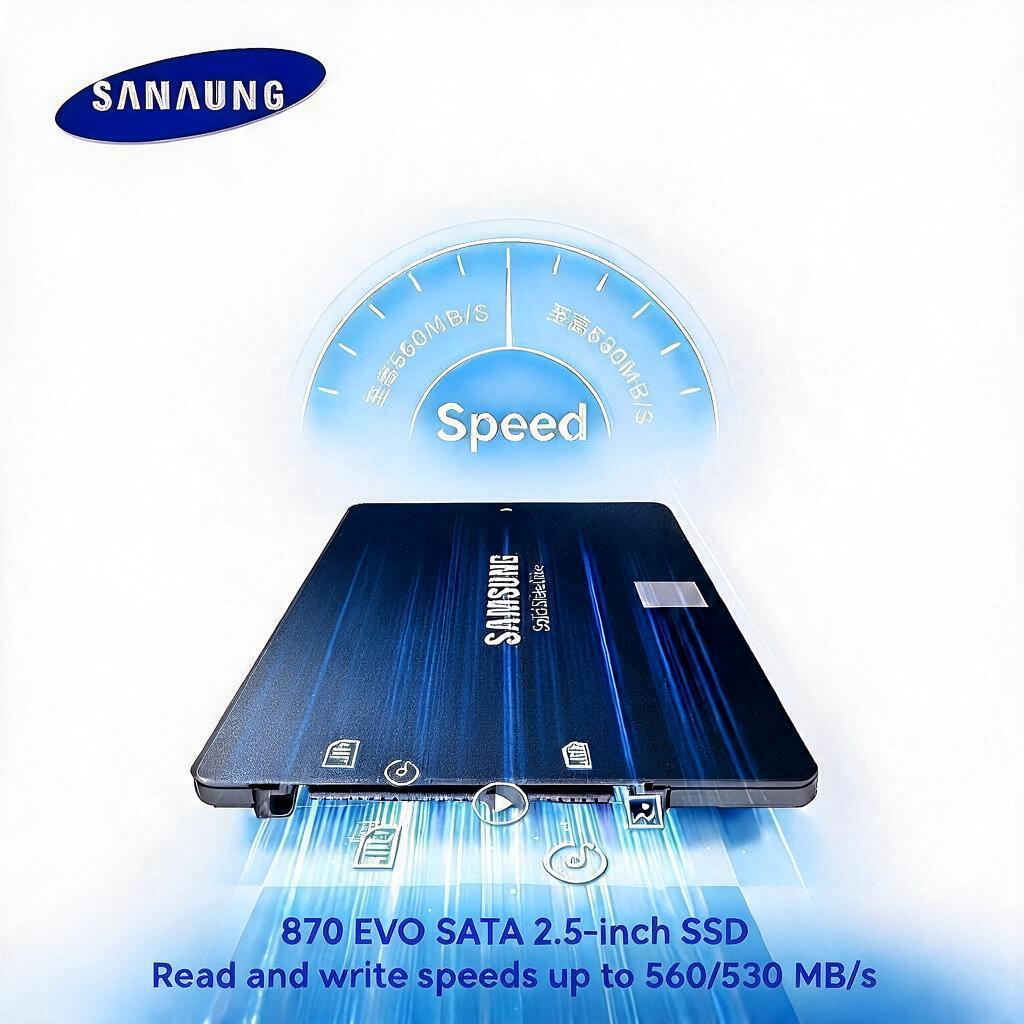 Samsung Ssd Evo 870 - SAMSUNG SSD 870 EVO Interne Solid