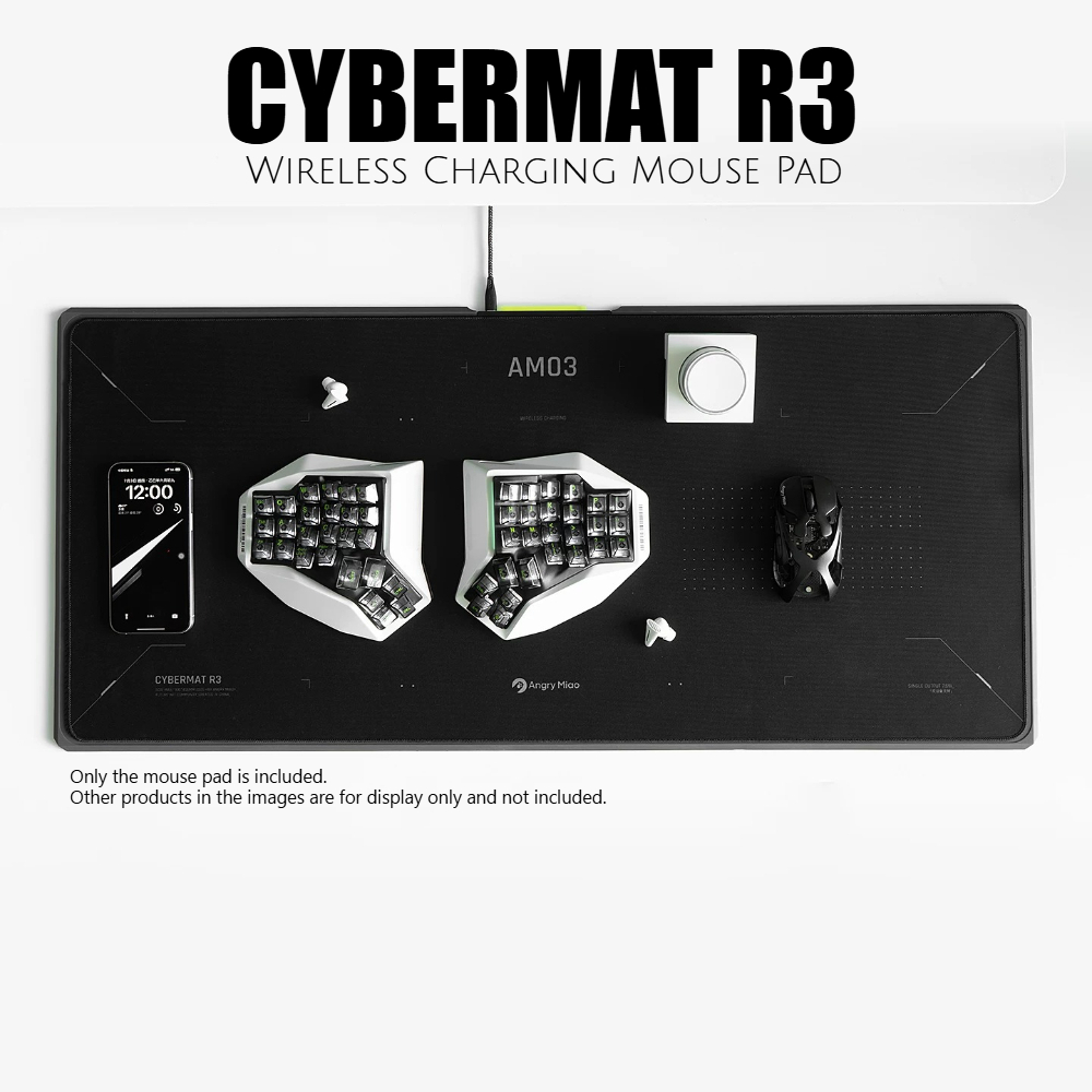 Mouse Charging Pad - Nieuwe ANGRYMIAO CYBERMAT R3 Draadloze Oplaadmuismat