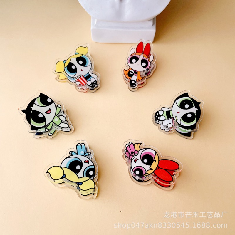 6PCS Kawaii De Powerpuffs Meis - Tech Accessories For Office recensie en prijs