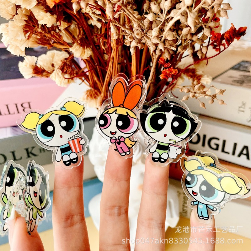 6PCS Kawaii De Powerpuffs Meis - Tech Accessories For Office recensie en prijs